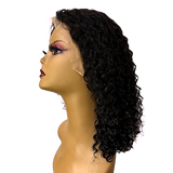 Vera Dolls 100% Human Hair Bob Premium Soft Deep Wave 2x6 Invisible HD Lace Wig