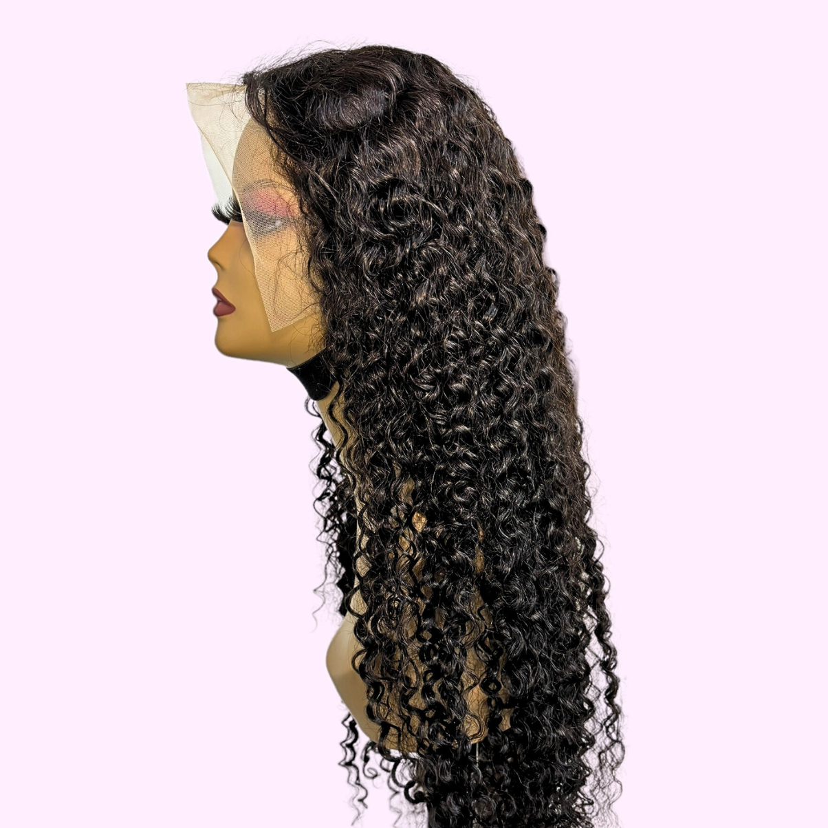 Vera Dolls 180% Density | 13x6 Water Wave Frontal HD Lace Wig                                            Glueless Free Part Long Wig 100% Human Hair