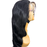 Vera Dolls 180% Density | 13x6 Body Wave Frontal HD Lace Wig                                            Glueless Free Part Long Wig 100% Human Hair