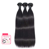 11A Straight StarDust Bundles | 100% Natural Human Virgin Hair