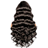 Vera Dolls 180% Density | 13x6 Body Wave Frontal HD Lace Wig                                            Glueless Free Part Long Wig 100% Human Hair