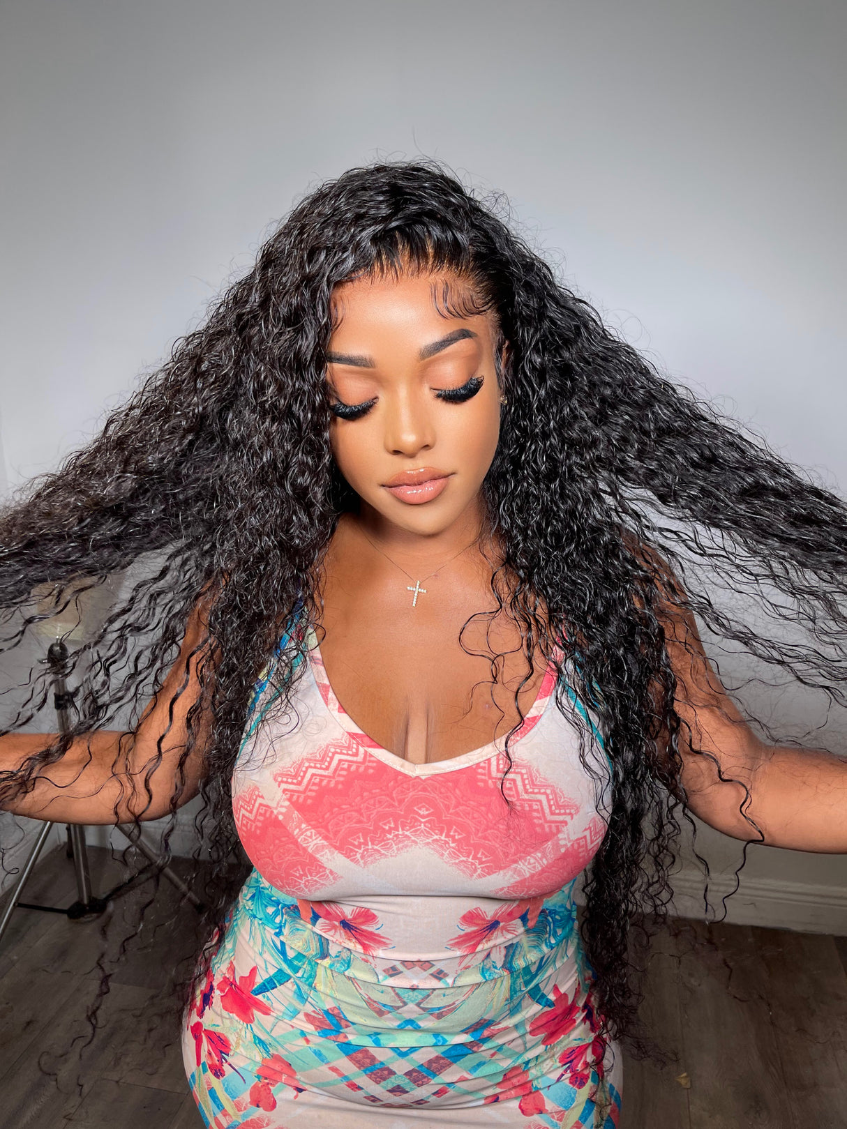 Vera Dolls Glueless Water Wave 5x5 Invisible HD Lace Wig | 100% Human Hair 180% Density