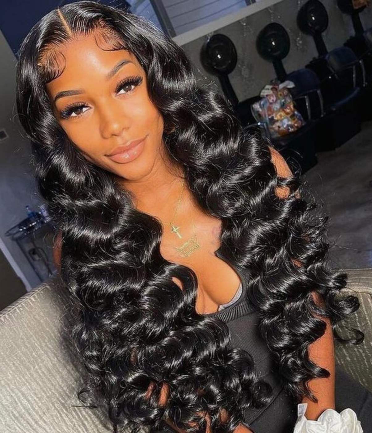 Loose Deep Wave 13x4 Frontal Wig | Undetectable HD Lace