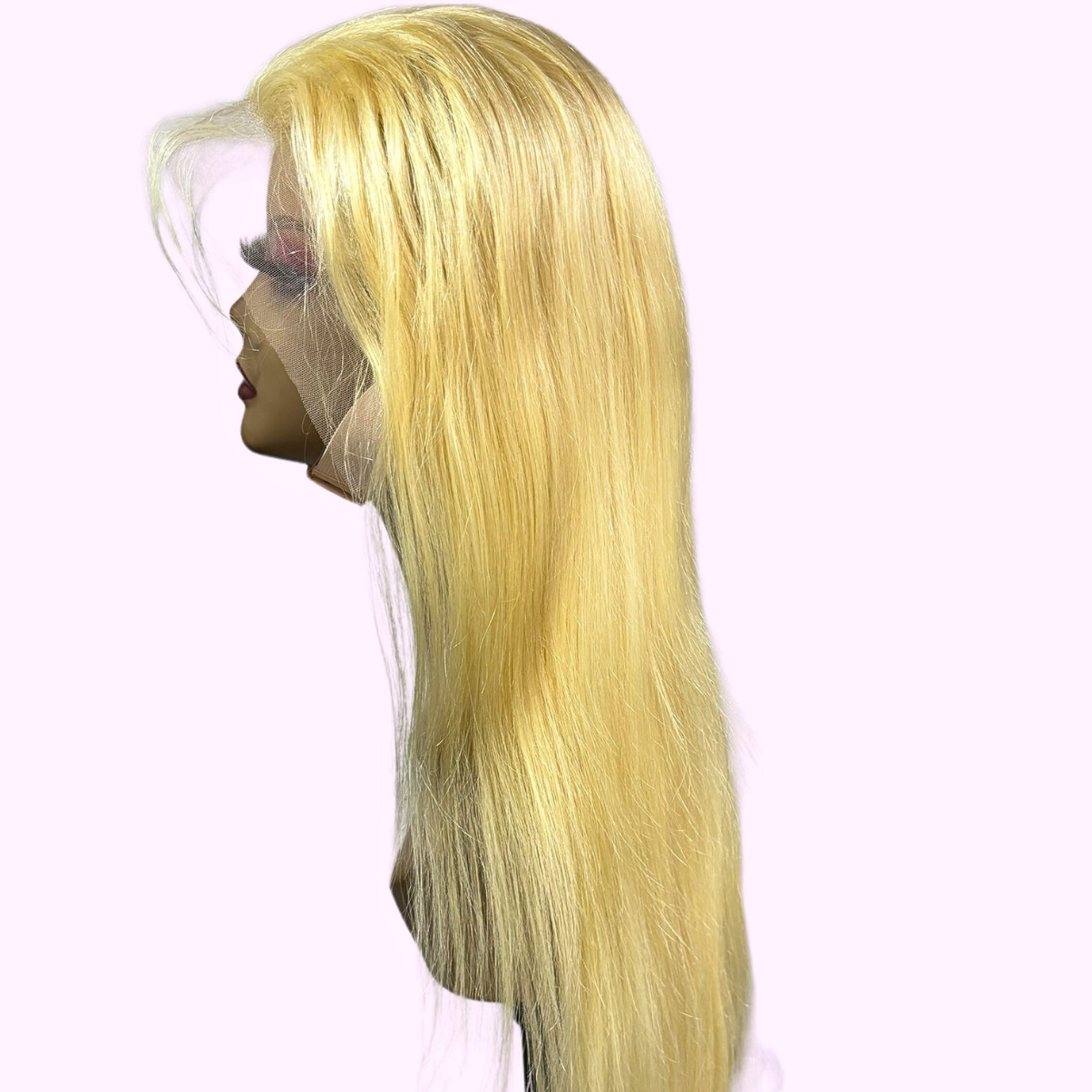 Vera Dolls 180% Density | Blonde 613 13x4 Straight  Frontal HD Lace Wig                                            Glueless Free Part Long Wig 100% Human Hair