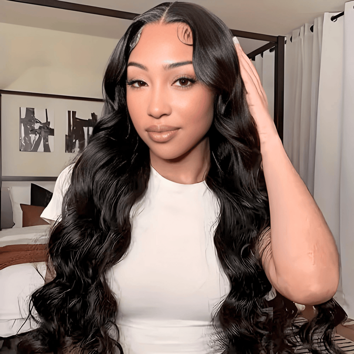 Vera Dolls 180% Density | 13x4 Body Wave Frontal HD Lace Wig Glueless Free Part Long Wig 100% Human Hair