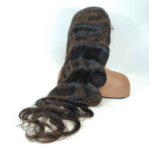 Vera Dolls 180% Density | 13x4 Body Wave Frontal HD Lace Wig                                            Glueless Free Part Long Wig 100% Human Hair