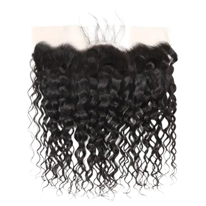 13x6 Bohemian Curly Frontal Transparent Lace Undetectable | Long Frontal 100% Human Hair