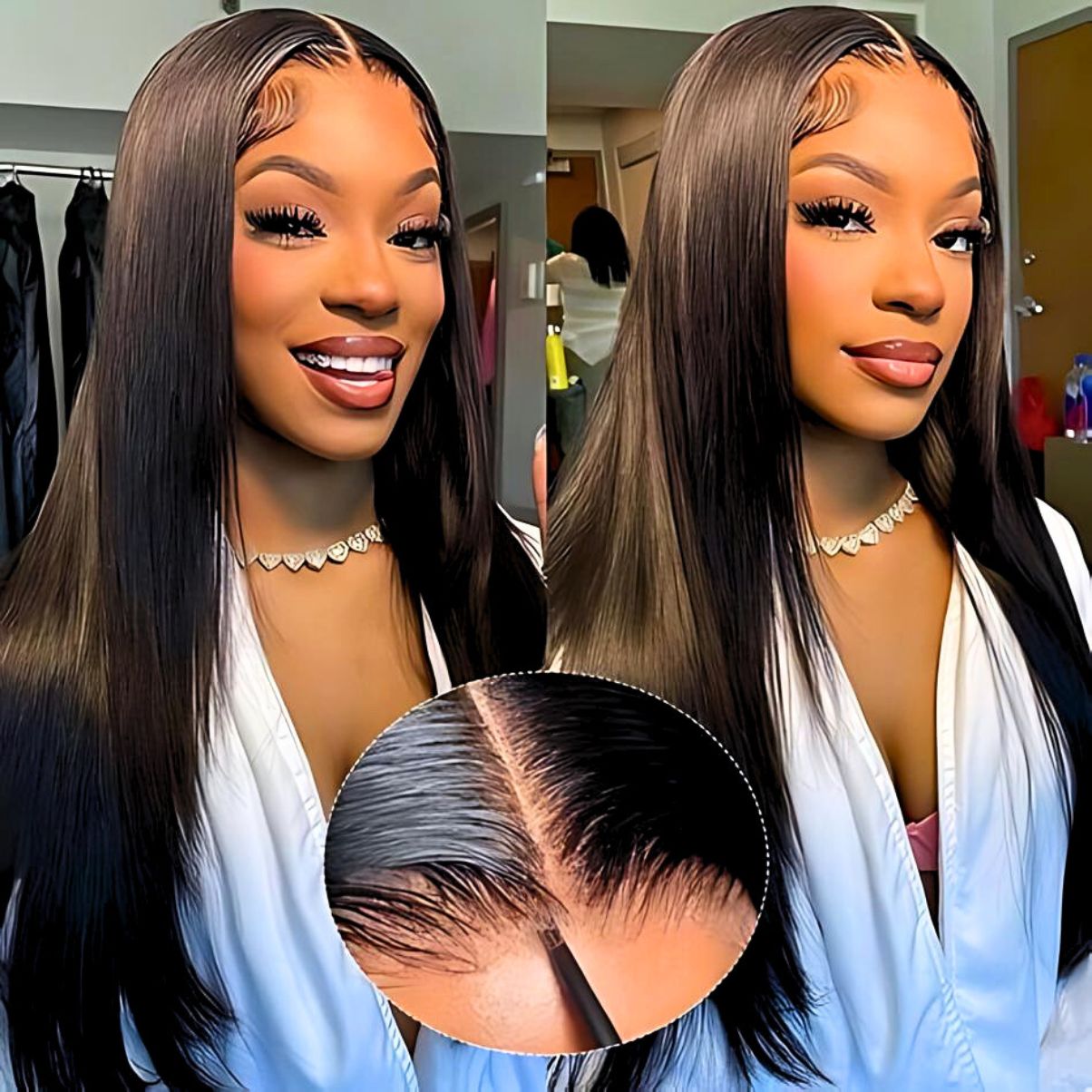 Vera Dolls Glueless 5x5 Straight HD Lace Wig Free Part | 100% Human Hair 180% Density